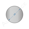 Алюминиевый круг 45 2024 Т351
