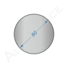 Алюминиевый круг 80 2024 Т351